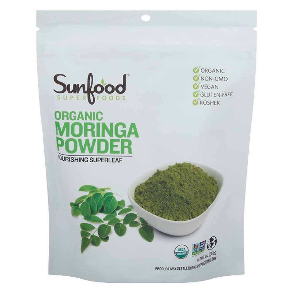 Sunfood Superfoods - 'Moringa' Organic Powder (8OZ)