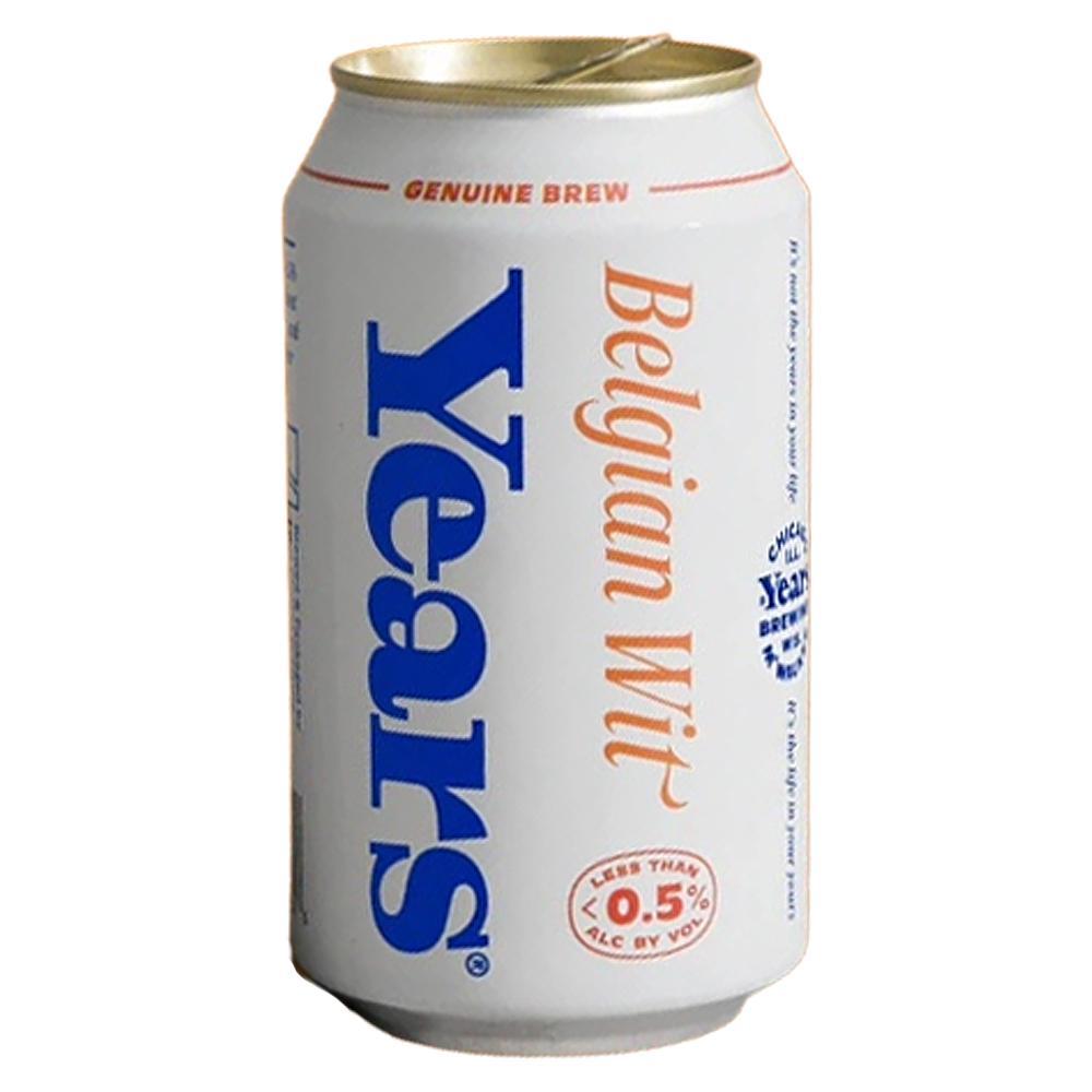 Years Beer - 'Belgian Wit' Non-Alcoholic Wheat Beer (12OZ)