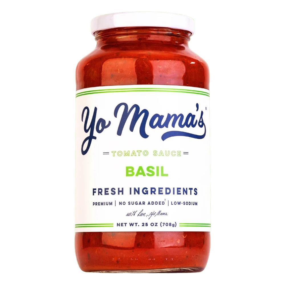 Yo Mama's Foods  - 'Basil' Tomato Sauce (25OZ)
